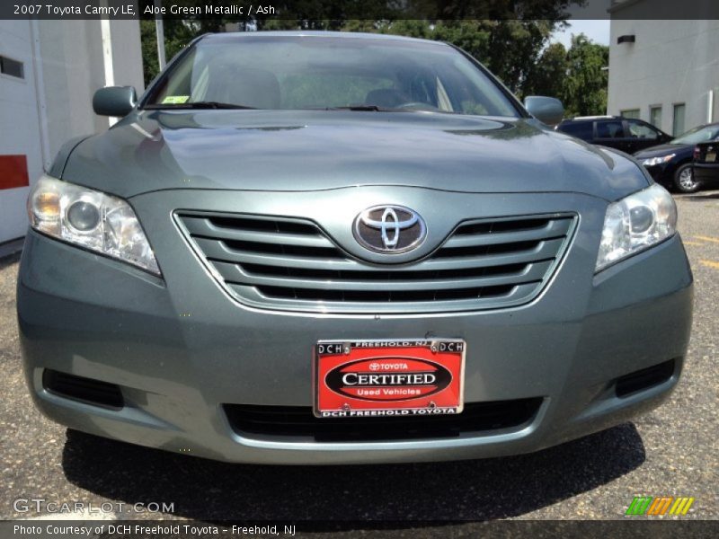 Aloe Green Metallic / Ash 2007 Toyota Camry LE