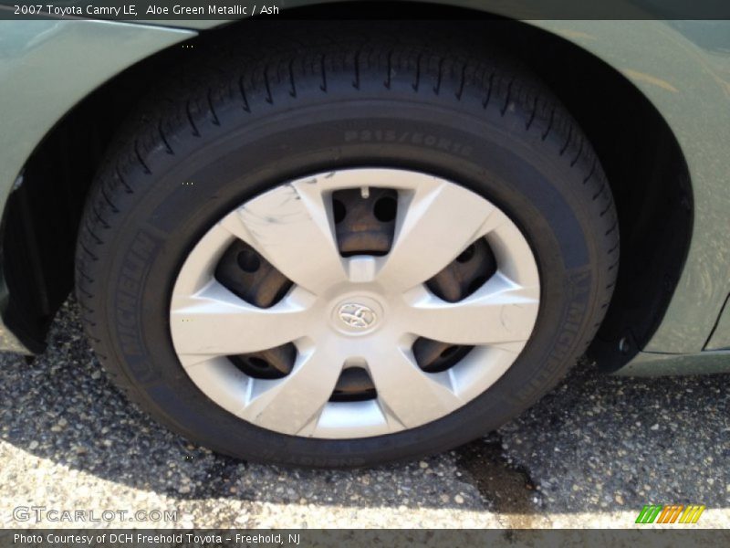 Aloe Green Metallic / Ash 2007 Toyota Camry LE