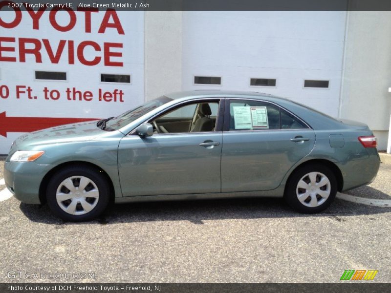 Aloe Green Metallic / Ash 2007 Toyota Camry LE