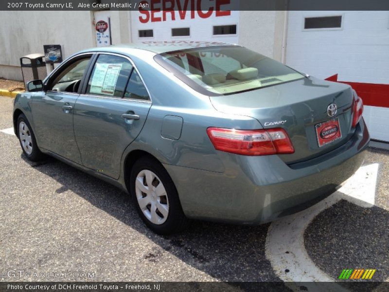 Aloe Green Metallic / Ash 2007 Toyota Camry LE