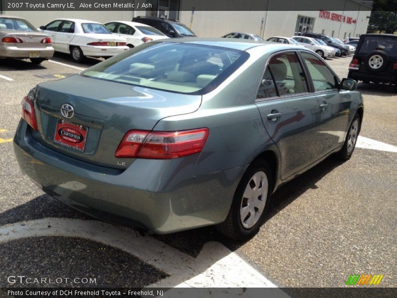 Aloe Green Metallic / Ash 2007 Toyota Camry LE