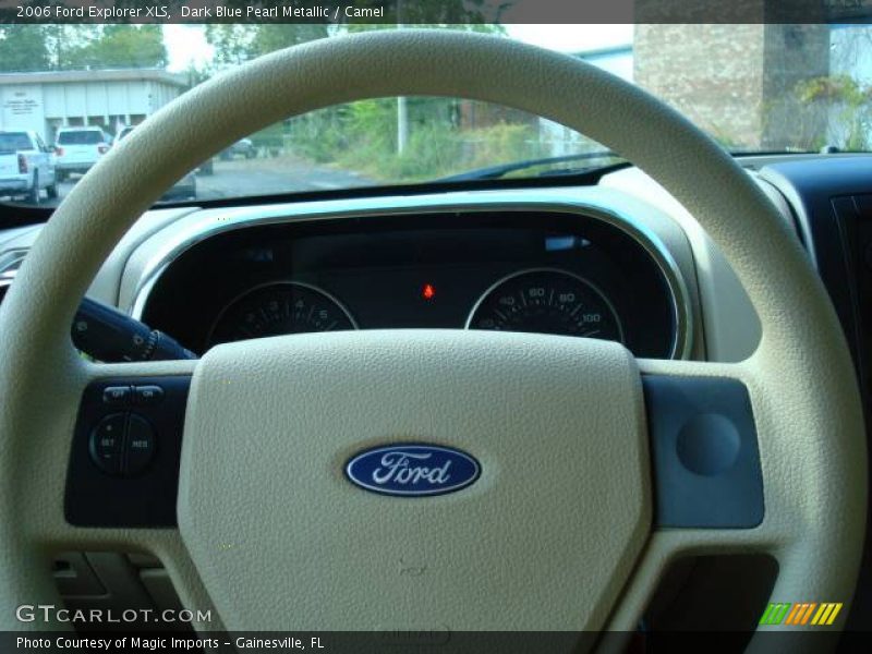 Dark Blue Pearl Metallic / Camel 2006 Ford Explorer XLS