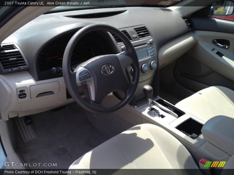 Aloe Green Metallic / Ash 2007 Toyota Camry LE