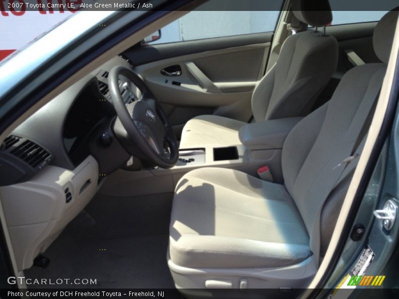 Aloe Green Metallic / Ash 2007 Toyota Camry LE