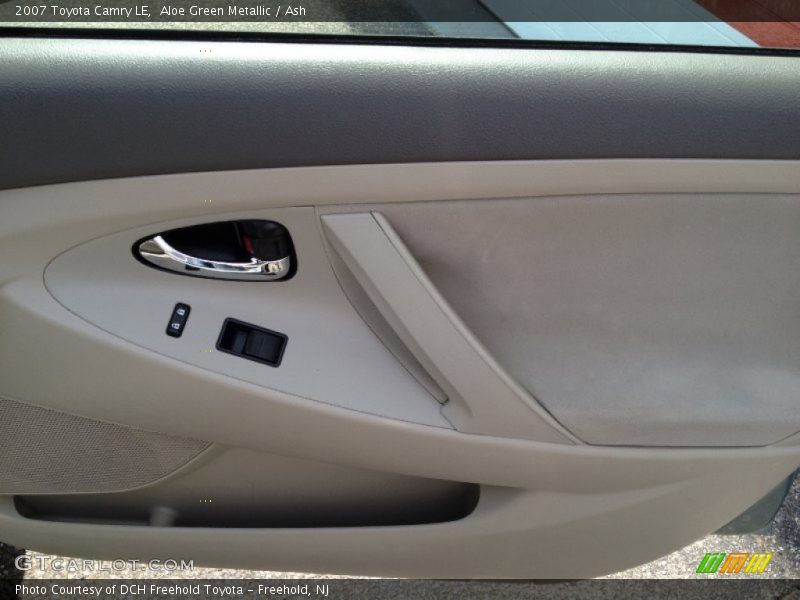 Aloe Green Metallic / Ash 2007 Toyota Camry LE