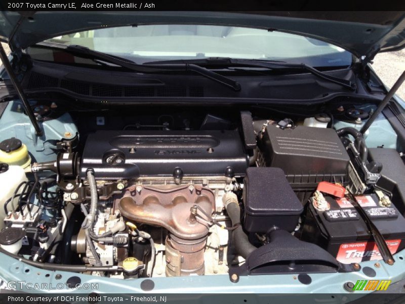 Aloe Green Metallic / Ash 2007 Toyota Camry LE