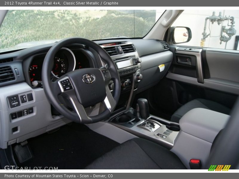 Classic Silver Metallic / Graphite 2012 Toyota 4Runner Trail 4x4