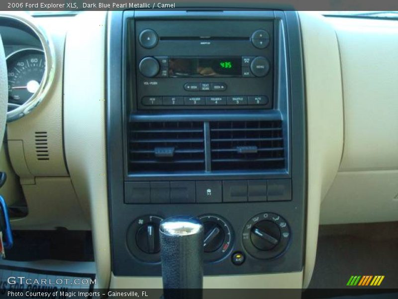 Dark Blue Pearl Metallic / Camel 2006 Ford Explorer XLS