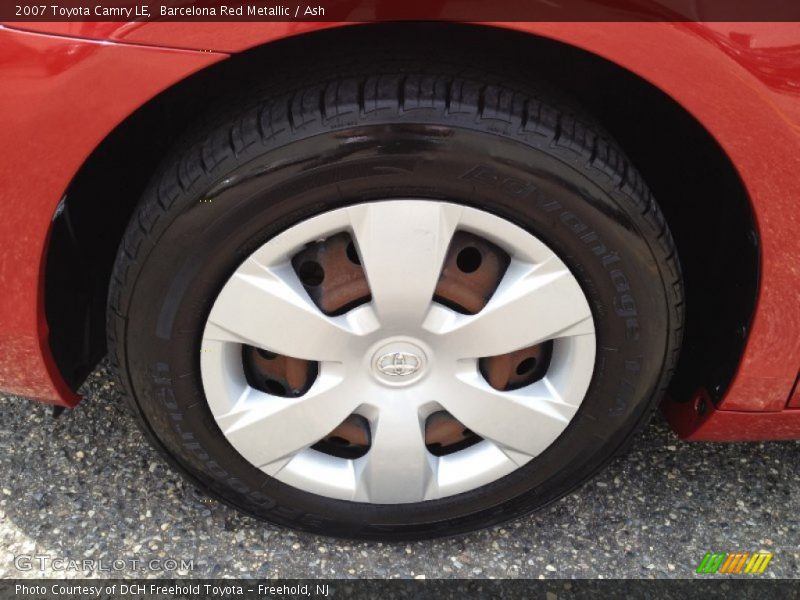 Barcelona Red Metallic / Ash 2007 Toyota Camry LE