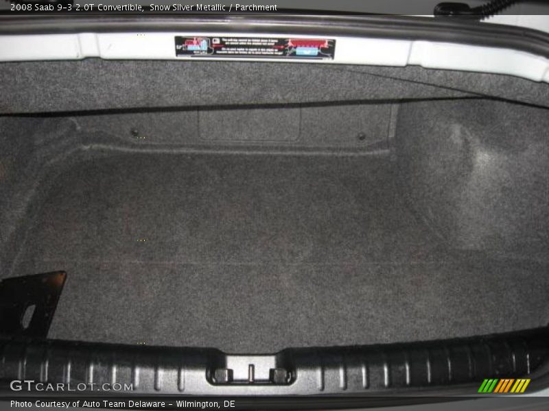 Snow Silver Metallic / Parchment 2008 Saab 9-3 2.0T Convertible