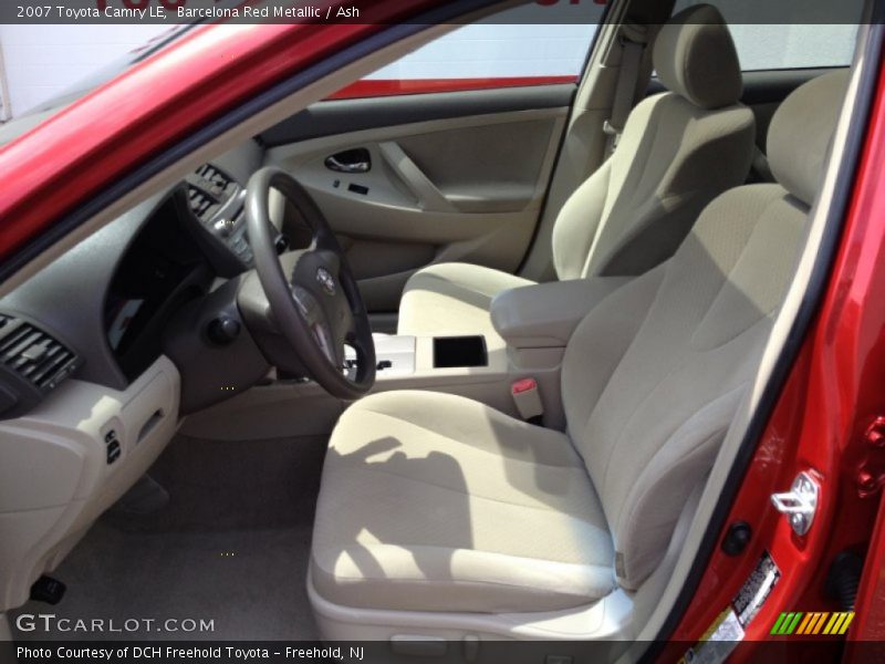 Barcelona Red Metallic / Ash 2007 Toyota Camry LE