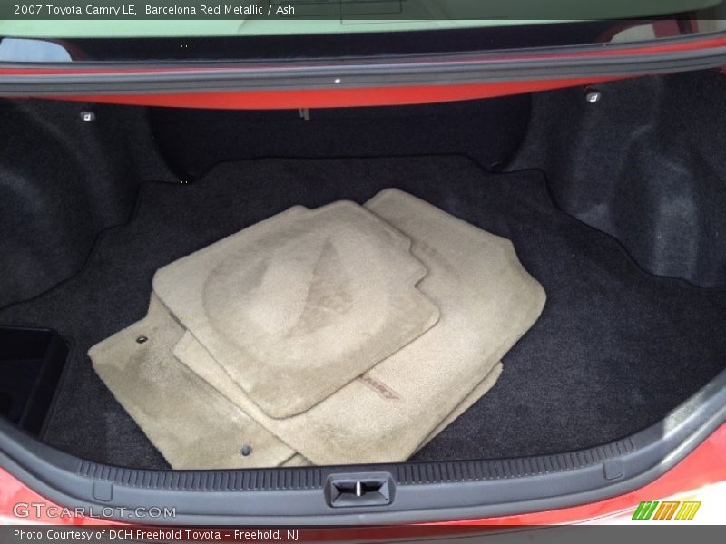 Barcelona Red Metallic / Ash 2007 Toyota Camry LE