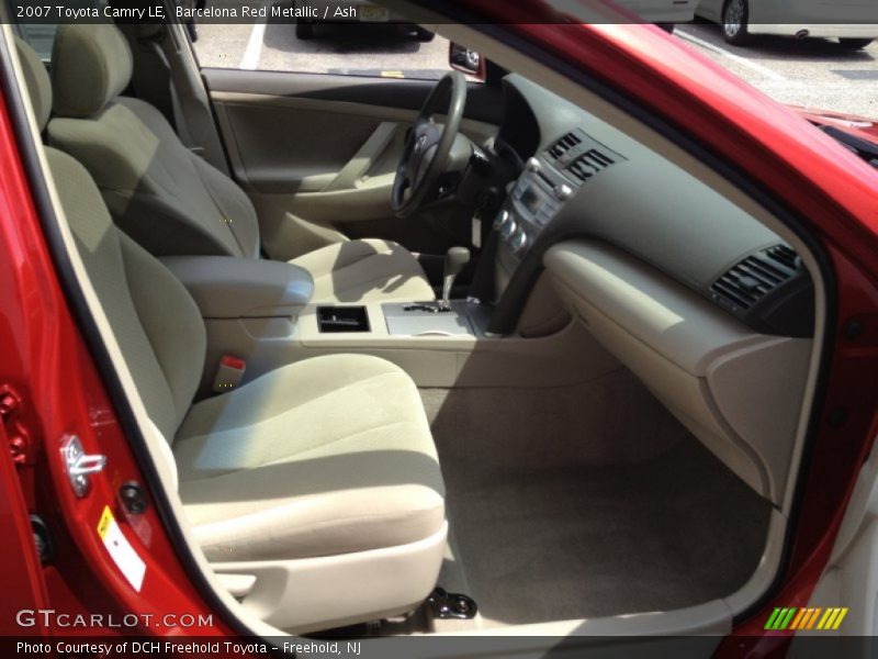 Barcelona Red Metallic / Ash 2007 Toyota Camry LE