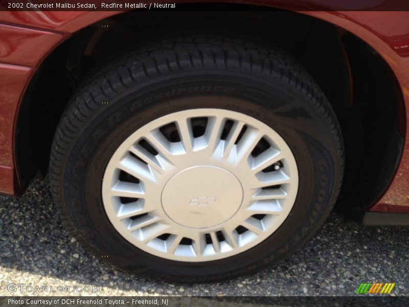 Redfire Metallic / Neutral 2002 Chevrolet Malibu Sedan