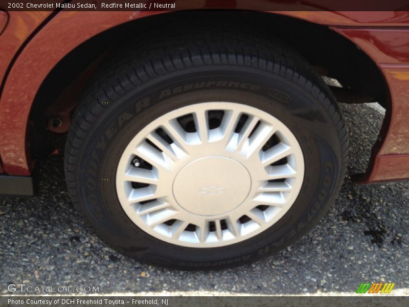 Redfire Metallic / Neutral 2002 Chevrolet Malibu Sedan