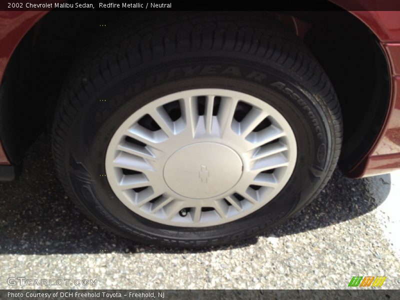 Redfire Metallic / Neutral 2002 Chevrolet Malibu Sedan