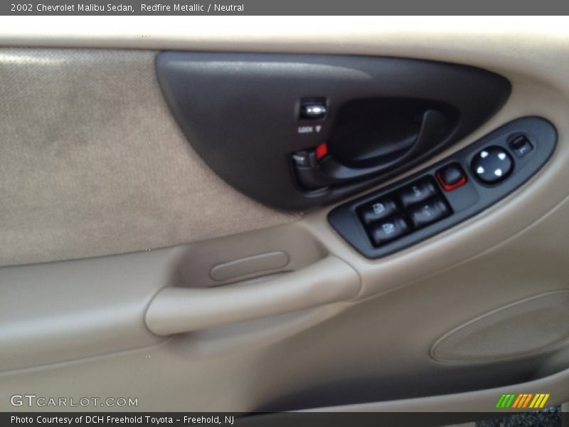 Redfire Metallic / Neutral 2002 Chevrolet Malibu Sedan