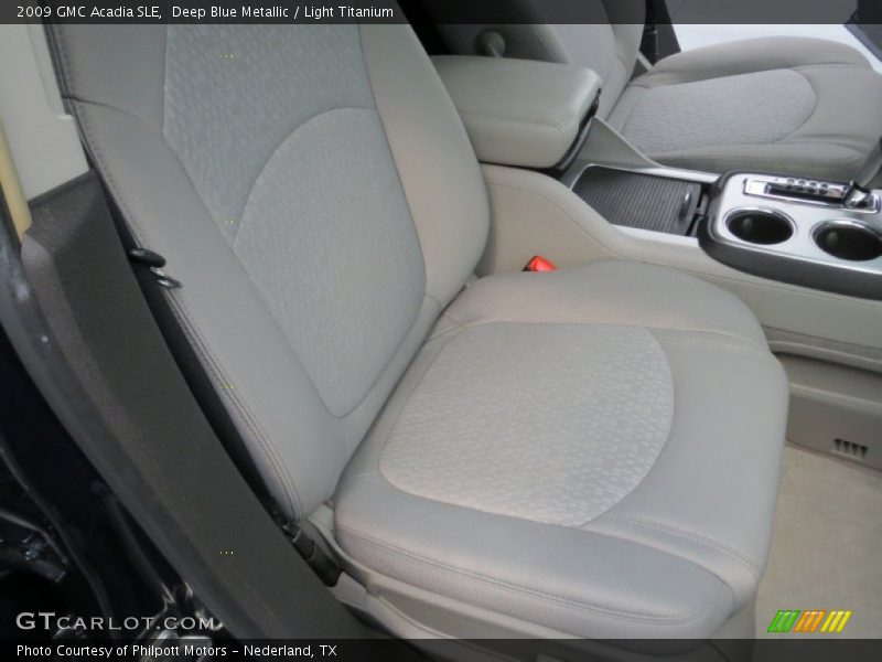 Deep Blue Metallic / Light Titanium 2009 GMC Acadia SLE