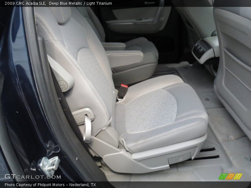 Deep Blue Metallic / Light Titanium 2009 GMC Acadia SLE