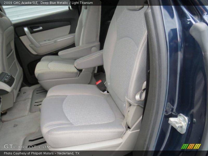 Deep Blue Metallic / Light Titanium 2009 GMC Acadia SLE