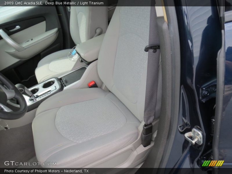 Deep Blue Metallic / Light Titanium 2009 GMC Acadia SLE