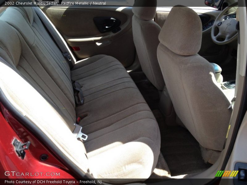 Redfire Metallic / Neutral 2002 Chevrolet Malibu Sedan