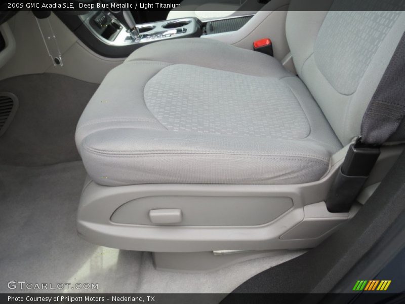 Deep Blue Metallic / Light Titanium 2009 GMC Acadia SLE