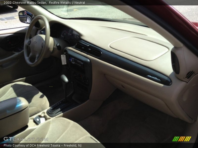 Redfire Metallic / Neutral 2002 Chevrolet Malibu Sedan
