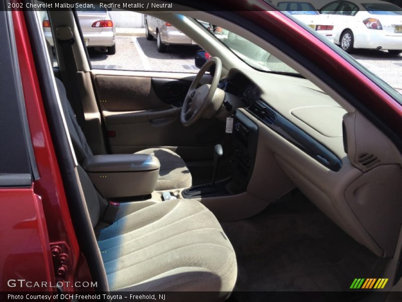 Redfire Metallic / Neutral 2002 Chevrolet Malibu Sedan