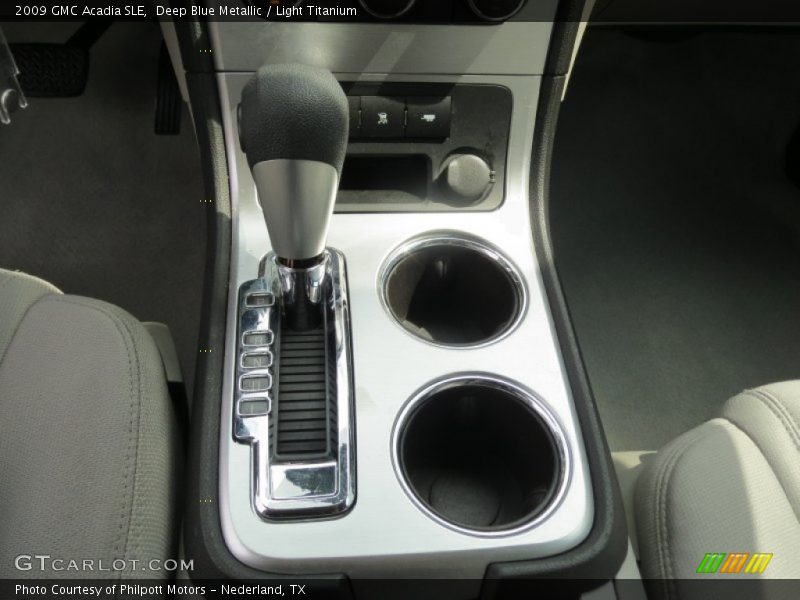 Deep Blue Metallic / Light Titanium 2009 GMC Acadia SLE