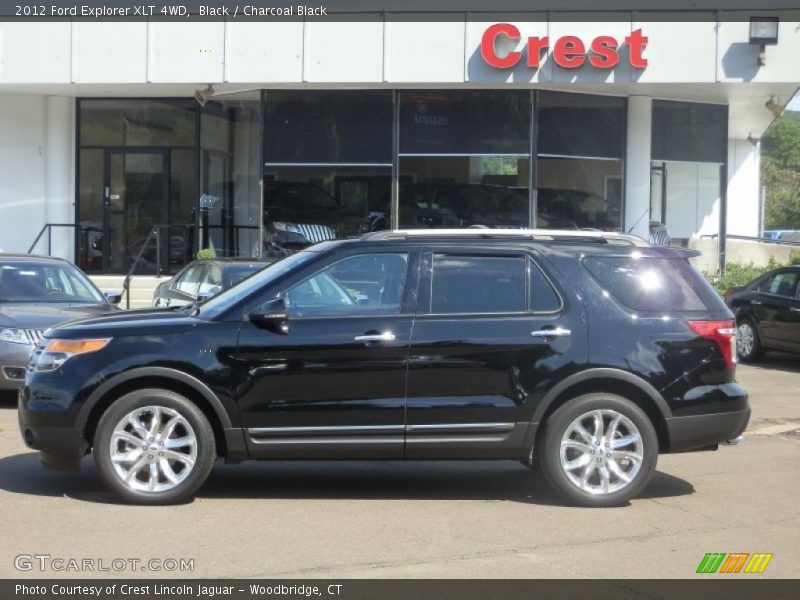 Black / Charcoal Black 2012 Ford Explorer XLT 4WD