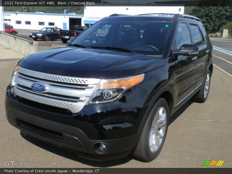 Black / Charcoal Black 2012 Ford Explorer XLT 4WD