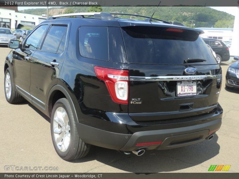 Black / Charcoal Black 2012 Ford Explorer XLT 4WD