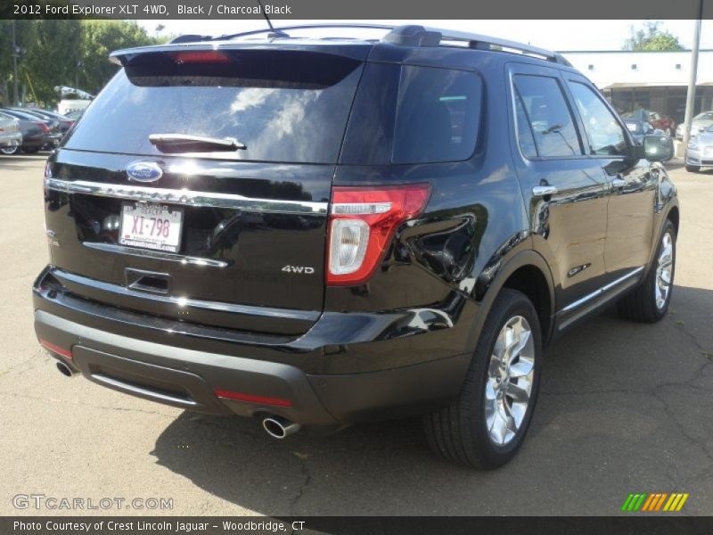 Black / Charcoal Black 2012 Ford Explorer XLT 4WD