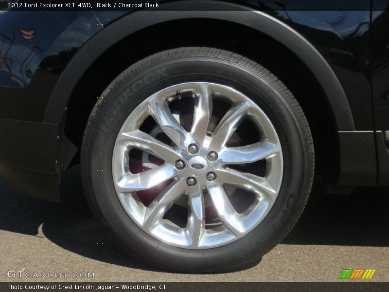 Black / Charcoal Black 2012 Ford Explorer XLT 4WD