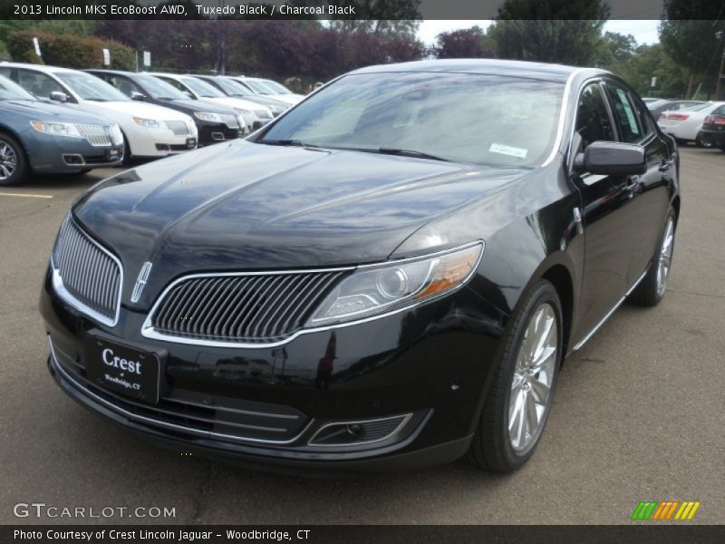 Tuxedo Black / Charcoal Black 2013 Lincoln MKS EcoBoost AWD