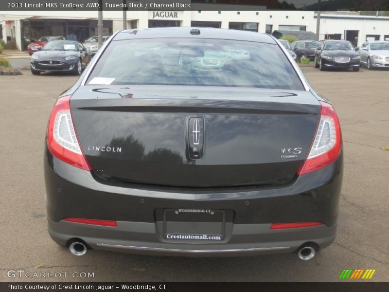 Tuxedo Black / Charcoal Black 2013 Lincoln MKS EcoBoost AWD