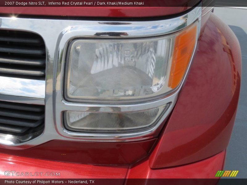 Inferno Red Crystal Pearl / Dark Khaki/Medium Khaki 2007 Dodge Nitro SLT