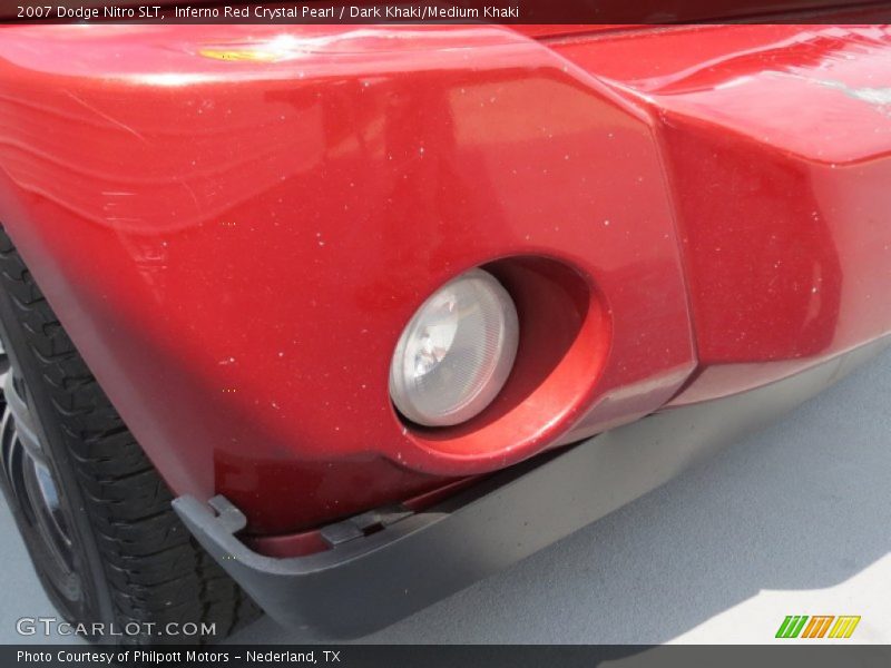 Inferno Red Crystal Pearl / Dark Khaki/Medium Khaki 2007 Dodge Nitro SLT