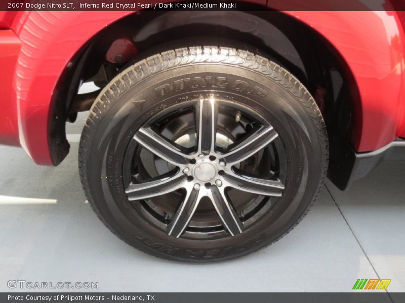 Inferno Red Crystal Pearl / Dark Khaki/Medium Khaki 2007 Dodge Nitro SLT