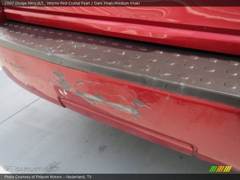 Inferno Red Crystal Pearl / Dark Khaki/Medium Khaki 2007 Dodge Nitro SLT