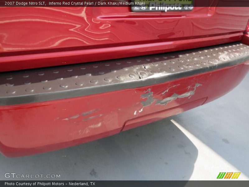 Inferno Red Crystal Pearl / Dark Khaki/Medium Khaki 2007 Dodge Nitro SLT