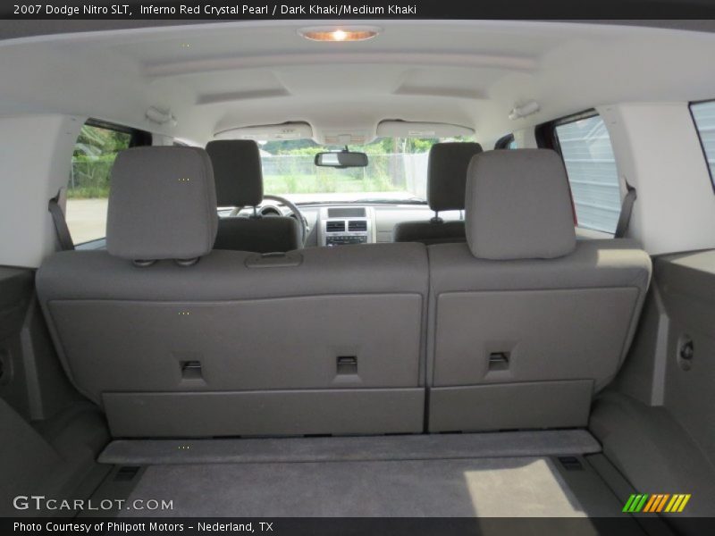 Inferno Red Crystal Pearl / Dark Khaki/Medium Khaki 2007 Dodge Nitro SLT