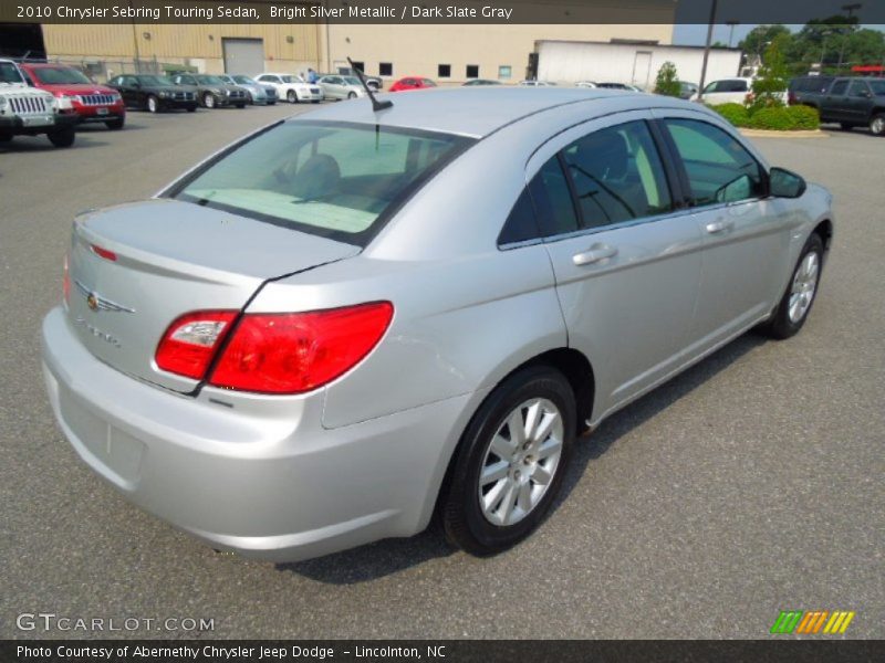 Bright Silver Metallic / Dark Slate Gray 2010 Chrysler Sebring Touring Sedan