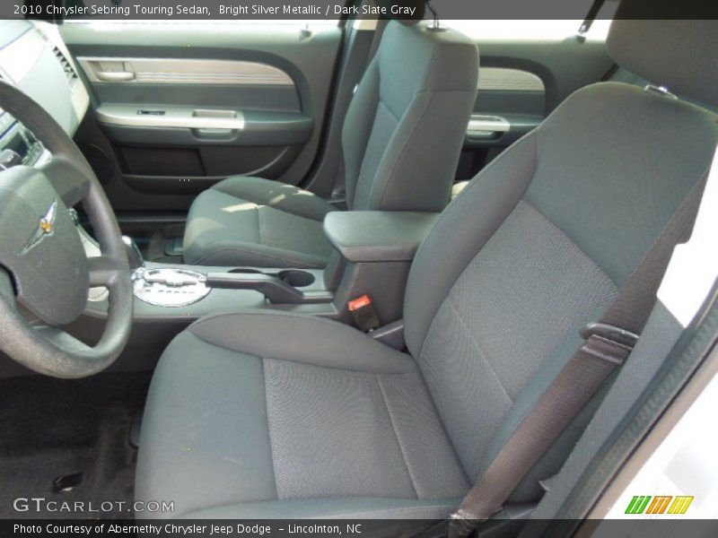 Bright Silver Metallic / Dark Slate Gray 2010 Chrysler Sebring Touring Sedan
