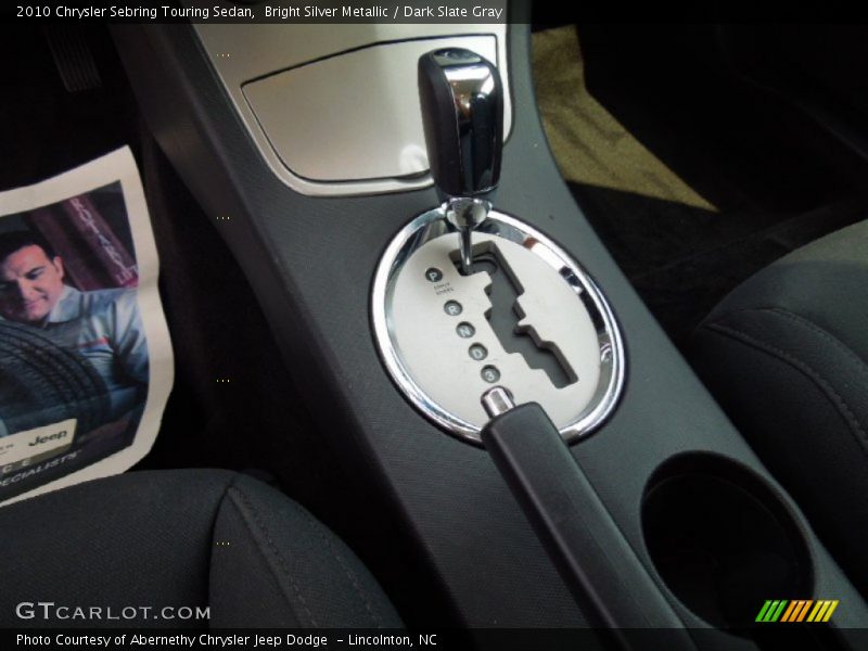 Bright Silver Metallic / Dark Slate Gray 2010 Chrysler Sebring Touring Sedan