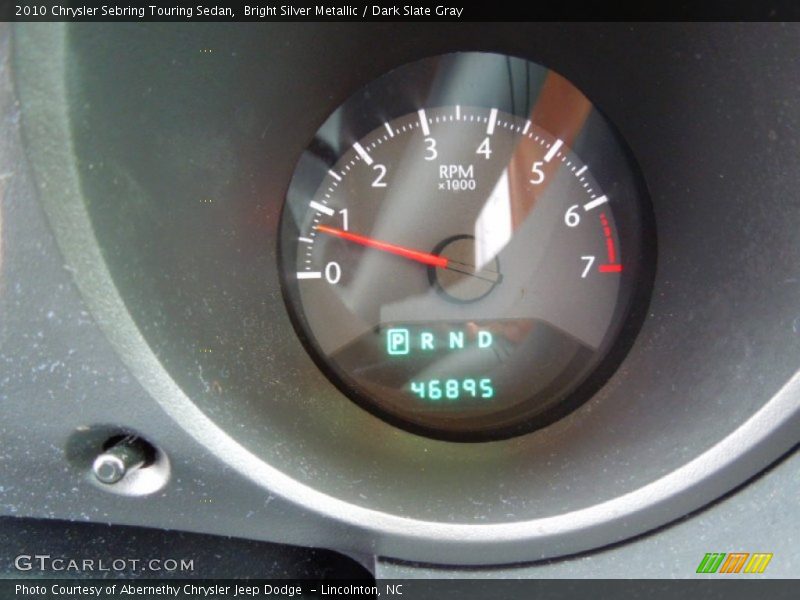 Bright Silver Metallic / Dark Slate Gray 2010 Chrysler Sebring Touring Sedan