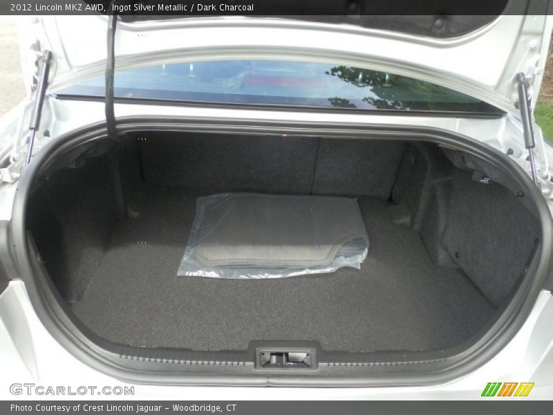 Ingot Silver Metallic / Dark Charcoal 2012 Lincoln MKZ AWD