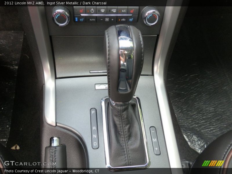 Ingot Silver Metallic / Dark Charcoal 2012 Lincoln MKZ AWD