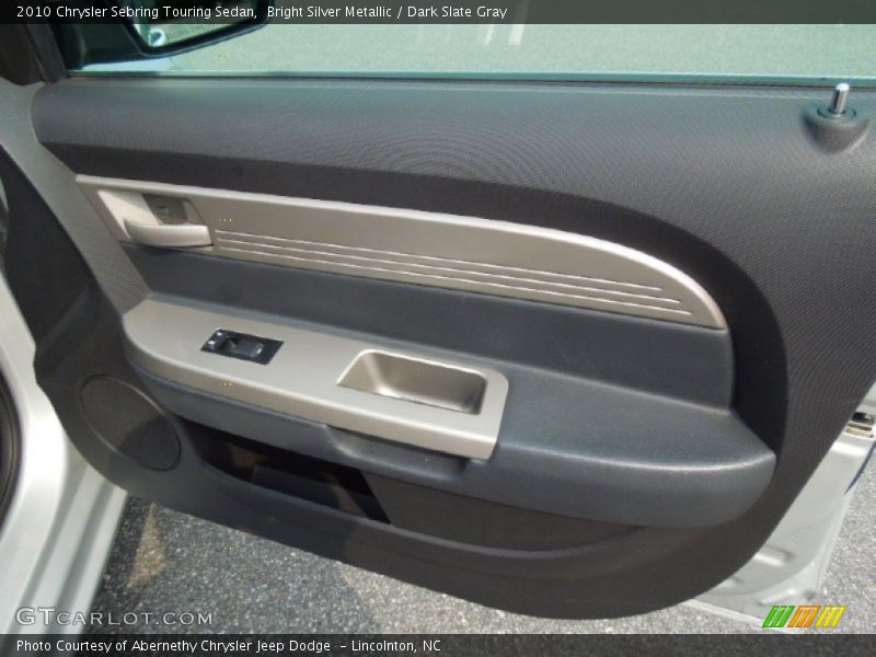 Bright Silver Metallic / Dark Slate Gray 2010 Chrysler Sebring Touring Sedan